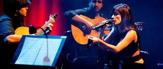 Ana Moura charmade publiken
