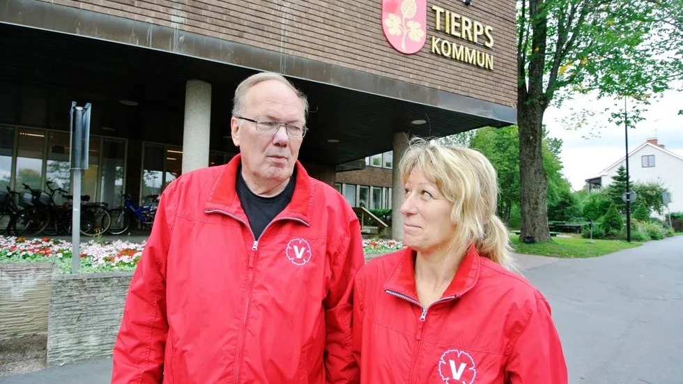 Två kan bli tre. Två mandat kan bli tre hoppas Vänsterpartiets toppnamn Urban Blomster och Marlene Larsson som känner medvind.