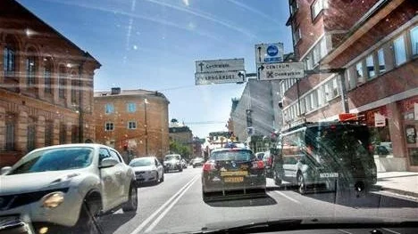 På Kungsgatan har trafiken minskat med 40 procent.