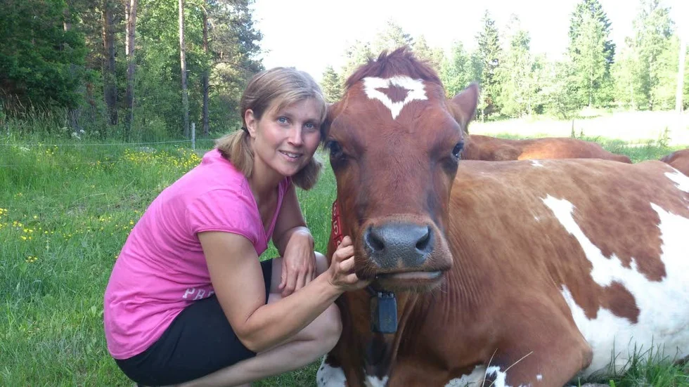 Anette Gustawson, mjölkbonde, LRF