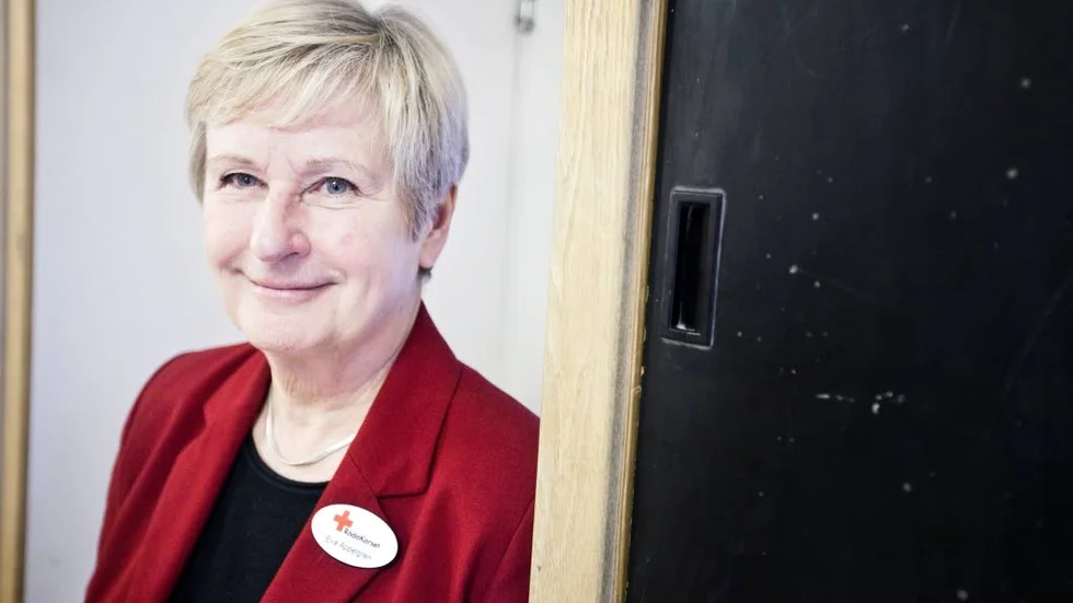 Eva Appelgren och hennes man är familjehem åt två av de asylsökande gymnasieeleverna som genom föreningen 18+ fått stanna i Knivsta.