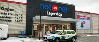 Två gripna efter väpnat rån mot butik i Uppsala