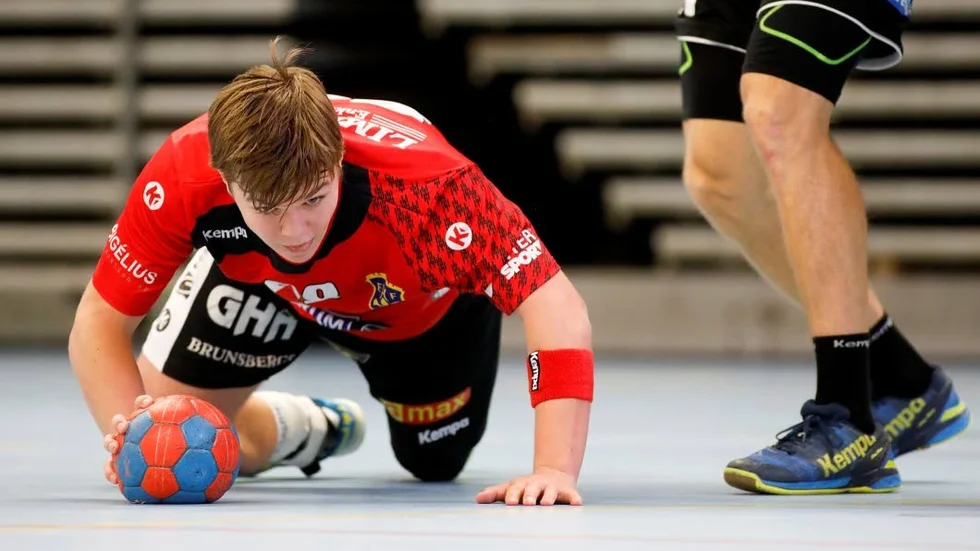 Talang. Marius Brudvik Norell är en av de unga spelarna i herrlaget som visar att framtiden ser ljus ut.