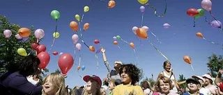 Fräsch förskola firad med sång och ballonger