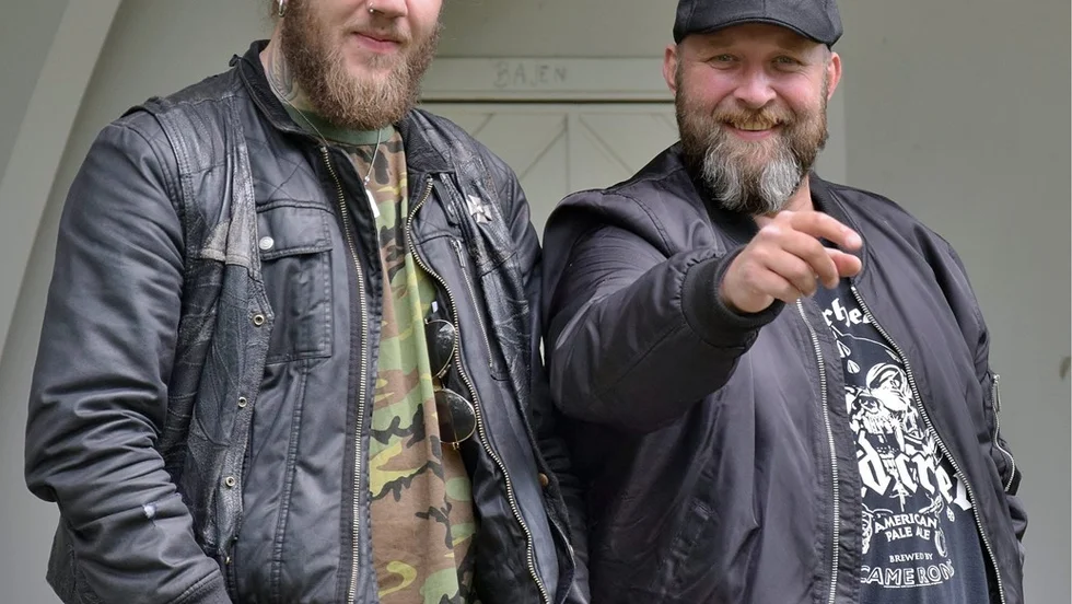 Alecs Stagård och Bubba Bohlenius planerar Revanschens dag. Foto: Roger M Carlsson.