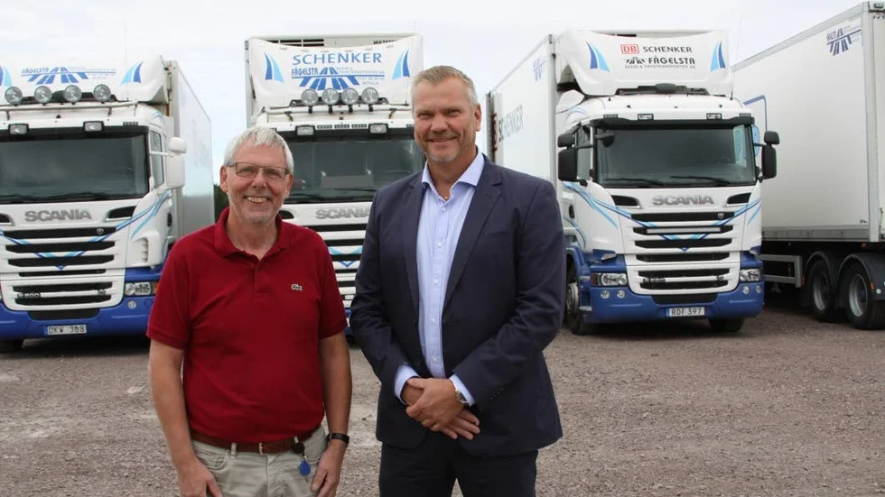 Största förvärvet. Fågelsta växer i Mjölby tack vare Skänninge. Avgående verksamhetschefen Tommy Rundberg och nye vd:n Leif Sundberg är nöjda.