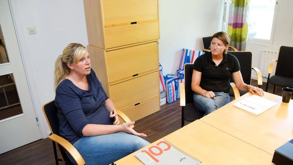 Tror på dialog. Eleonor Biberg och Azra Durakovic på Victoria Park hoppas att ökat engagemang ska bära frukt i Skäggetorp.