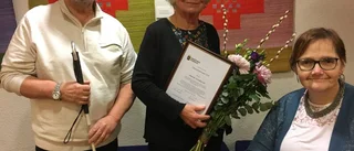 Hon prisas för ideellt slit