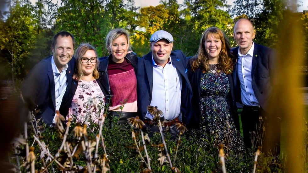 Erik Pelling (S), Helena Hedman Skoglund (L), Caroline Hoffstedt (S), Mohamad Hassan (L), Linda Eskilsson (MP) och Rickard Malmström (MP).