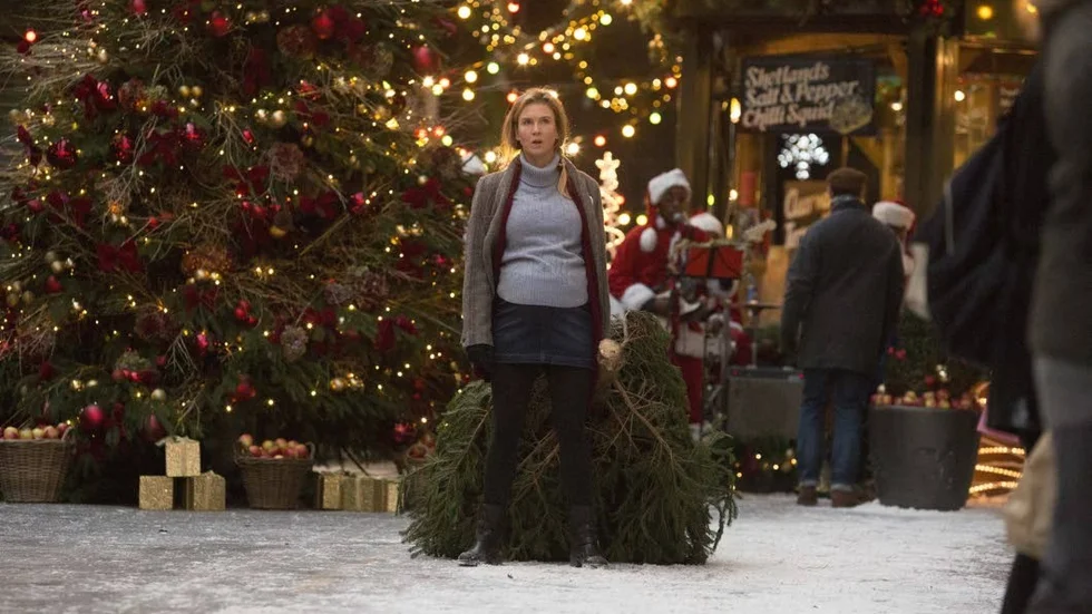 Gravid. Bridget Jones, spelad av Renee Zellweger, blir gravid i den tredje filmen om henne. Men vem är pappan?