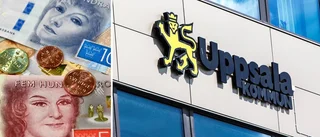 Uppsala får betalt för att låna