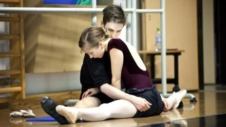 Rebecca Hartill och Simon Aghed Luterkort