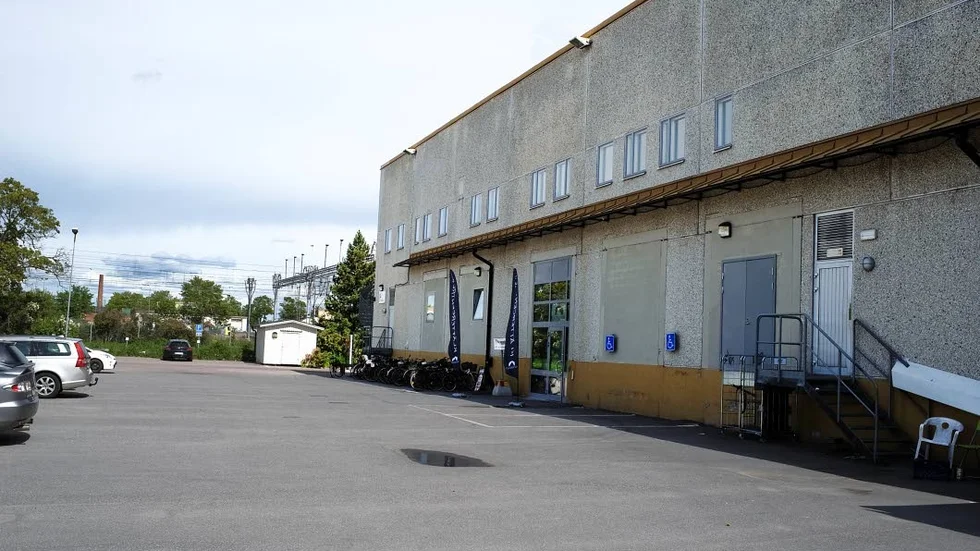 Gamla senapsfabriken vid Kungsgatan ger plats för nya bostäder.