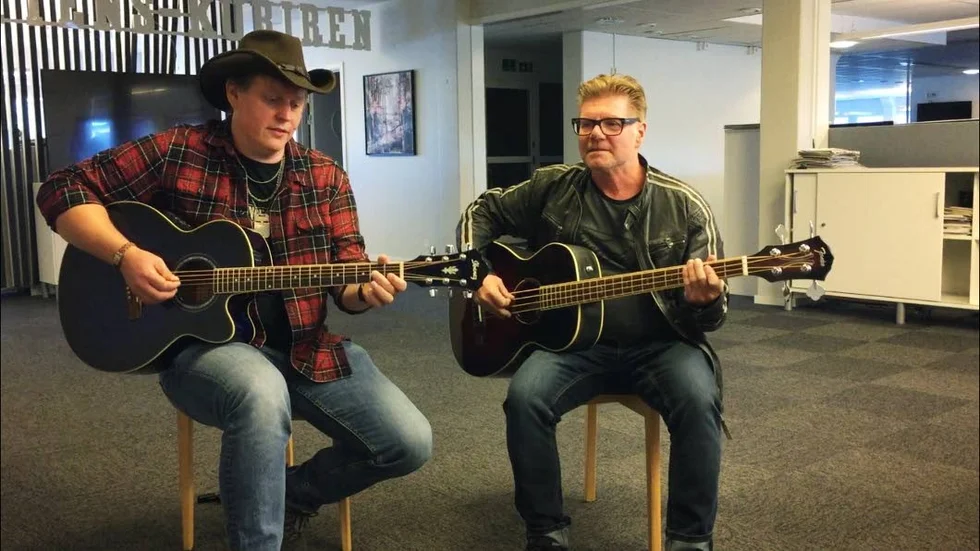 Tony Malmberg och Anders "Fjopp" Nilsson från Creedence Tribute.