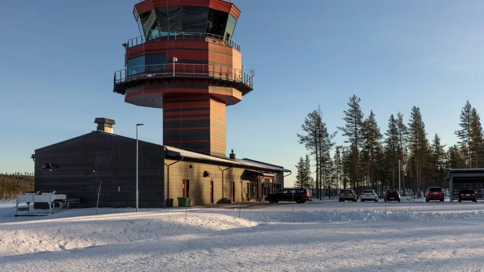 Vinnande byggnad. Det nya flygledartornet i Vidsel tilldelas ett fint arkitekturpris.