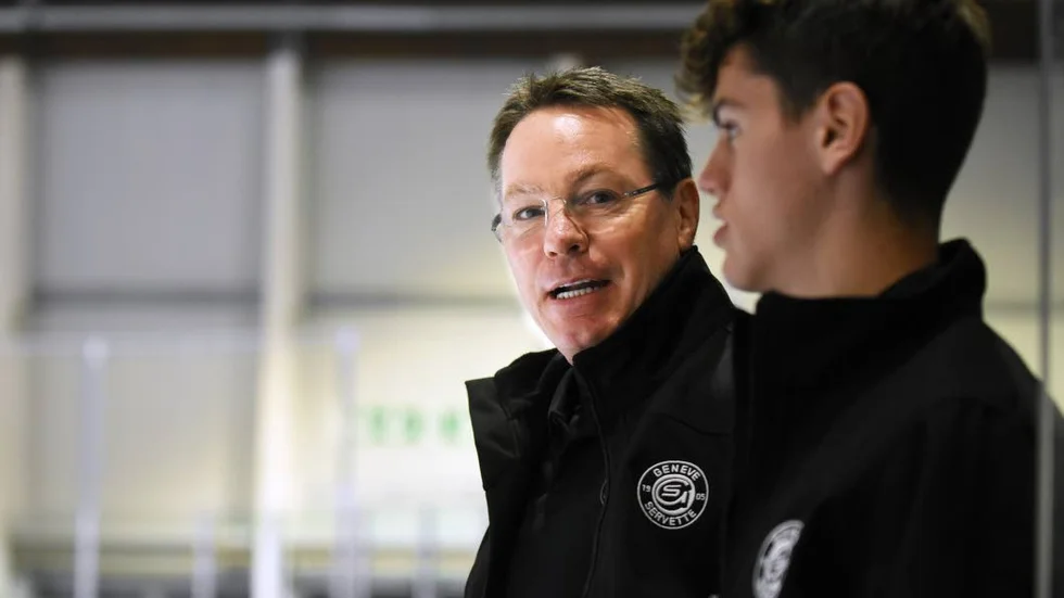 Geneve-Servettes tränare och general manager Chris McSorley ser fram emot matchen mot Luleå Hockey.