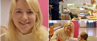 Jruna Zavevbua från Ukraina och sonen Yuvij lär sig svenska – med hjälp av kroppsspråk och Google translate • Läraren: ”Vi fokuserar på att skapa trygghet”