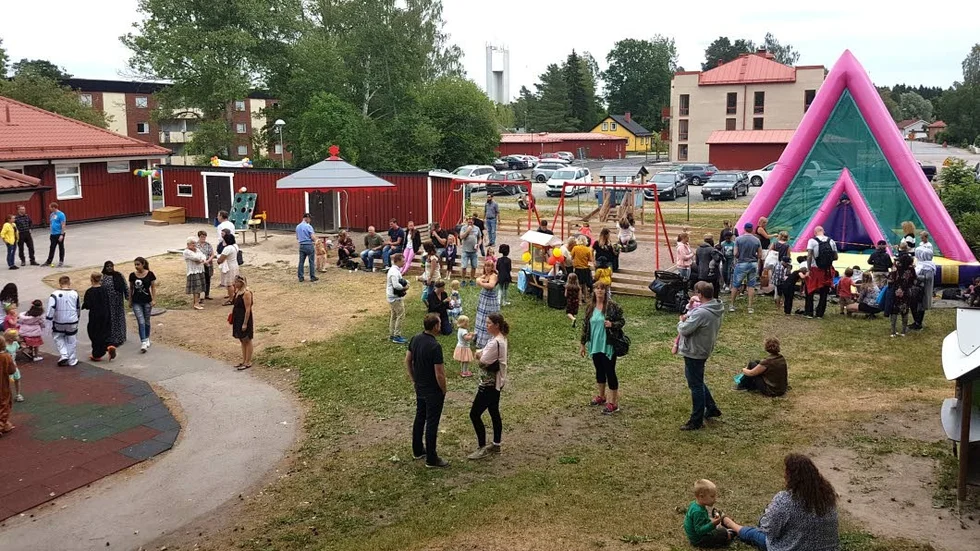 Förskolechef Jennie Naeslund Larsson uppskattade Diamantens firande. "Vi uppskattar tillfällen då vi gör saker tillsammans med vårdnadshavare. Det är roligt och givande för alla barn och vuxna", säger hon.