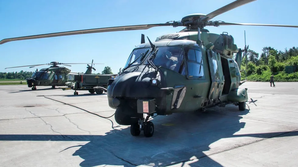 De finska NH90 helikoptrarna erbjöd stor hjälp i den fem dagar långa flygvapenövningen som avslutades på onsdagen vid lunchtid.