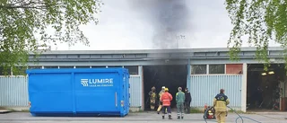 Brand i Gammelstad