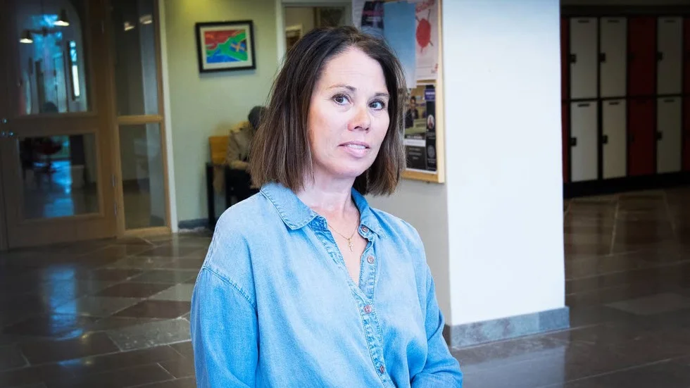 "Hoppas vi kan lösa det i framtiden". Eva Lindbäck, gymnasiechef i Luleå, berättar att behovet är stort av fler platser på el- och energiprogrammet.