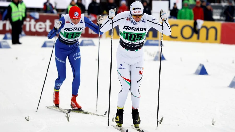 Johan Häggström, Piteå Elit, har en viktig sprinttävling i dag. Gör han bra ifrån sig kan han ta en VM-plats.