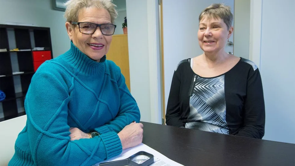 Det är svårt att få ihop en styrelse, berättar Ulla Bergeros och Karin Sundbaum på Synskadades Riksförbund.