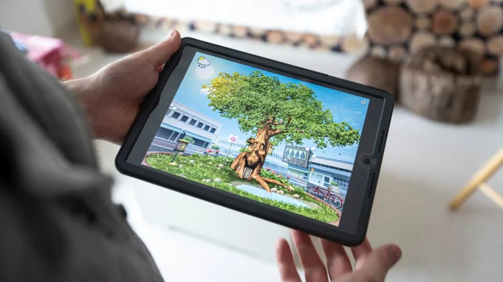 Bara appar som går att använda i ett undervisningssyfte godkänns på Boländernas förskola.