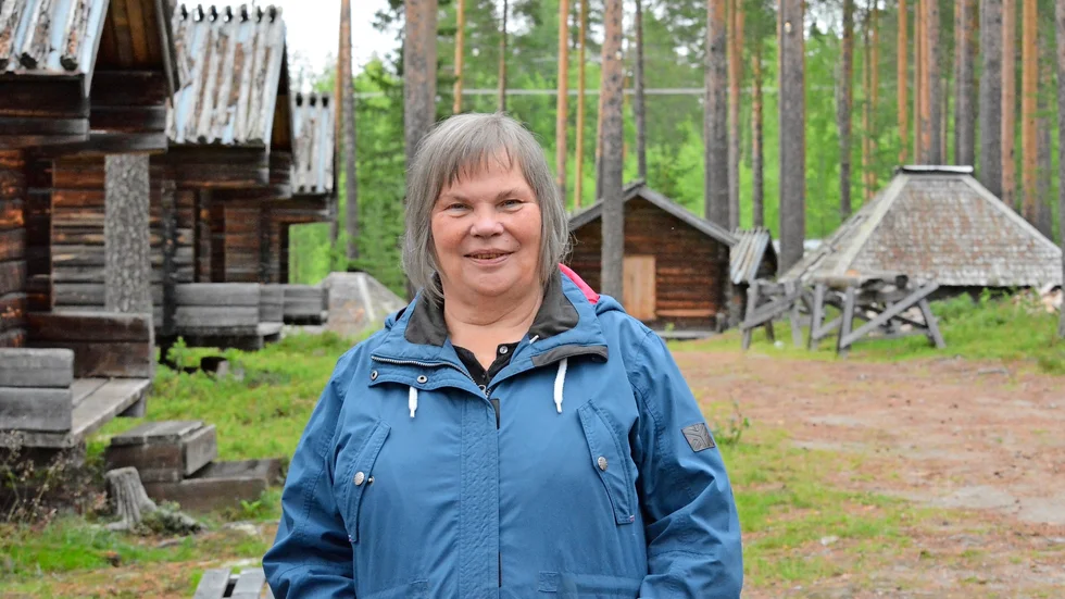 Samehelgen är en viktig träffpunkt för Monica Harr Sandström och de andra i Malå sameförening.