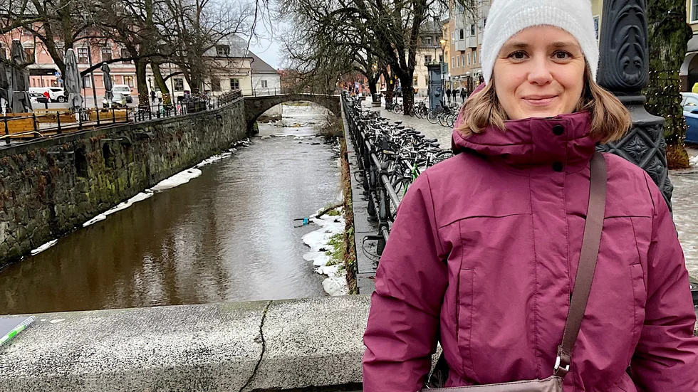 Sedan hon inledde researchen inför novellprojektet har Jenny Enochsson börjat se på sin stad med nya ögon. Nyfikenheten på de äldre husen har ökat.   