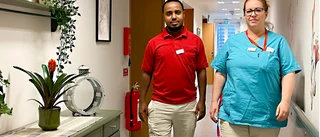 Carina och Tesfit vårdar människor i livets slutskede: "När jag går hem från jobbet har jag känslan av att jag uträttat någonting fint"