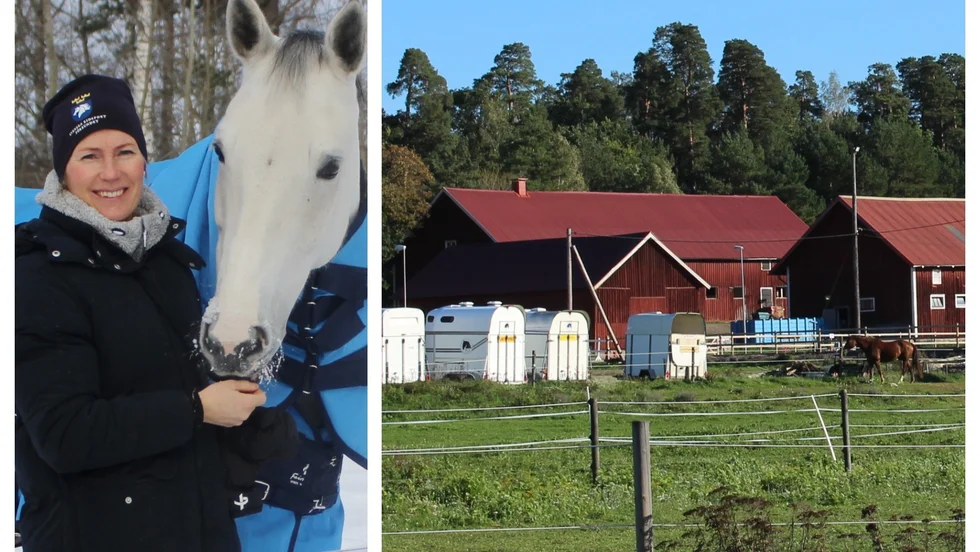 Ridskolechef Johanna Törnkvist vågar inte pusta ut riktigt än efter att EHV-1 konstaterats på anläggningen.