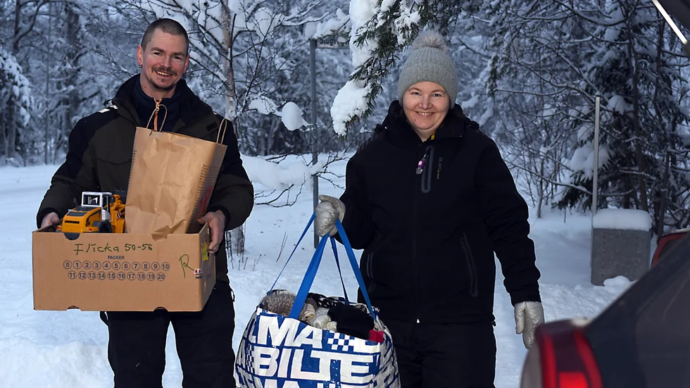 Ingemar Wester och Annika Norén brinner för att hjälpa människor i nöd. 