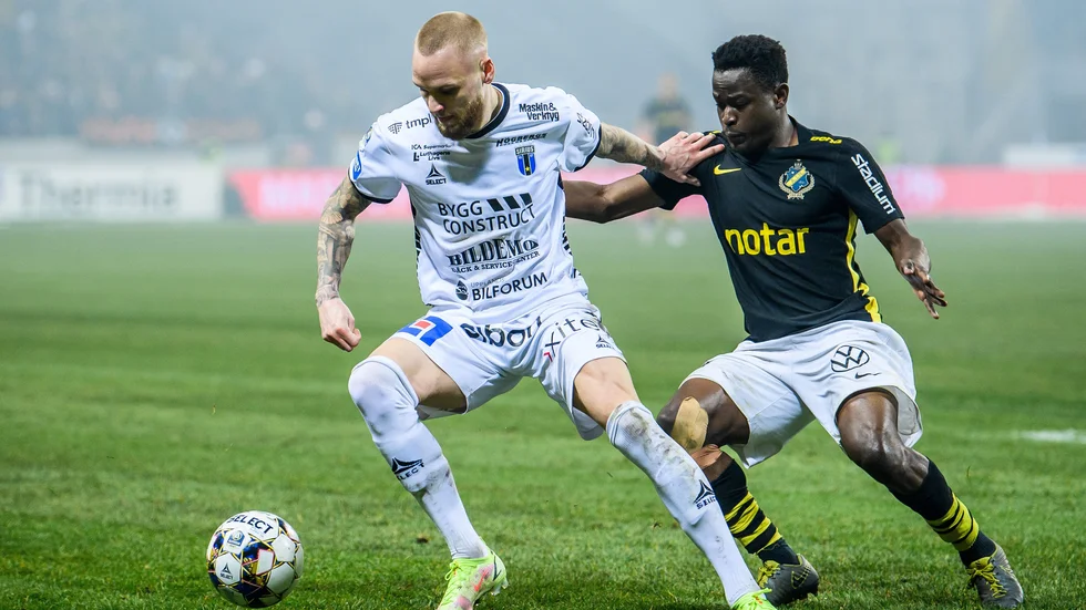 Med en maxhastighet på 33,97 km/h var Adam Ståhl Sirius snabbaste spelare i allsvenskan 2021. 