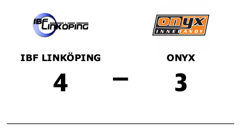 IBF Linköping U-lag vann mot Onyx IBS D1