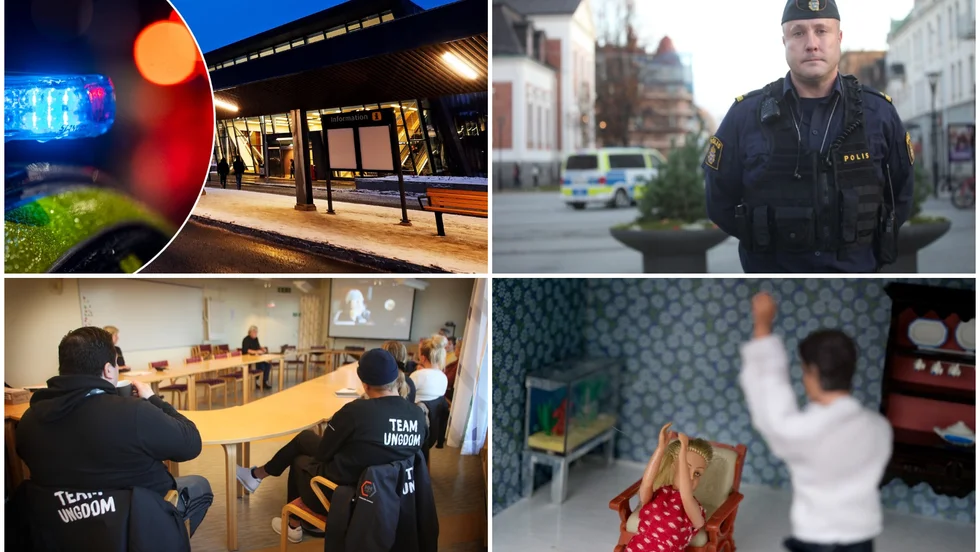 I samverkan ingår veckovisa möten med det Brottsförebyggande rådet med bland annat socialtjänst, skolor, vaktbolag, Team ungdom och polis. Nu sätts bland annat våld i nära relationer och droger bland unga i extra fokus, konstaterar kommunpolis Peter Sigurd.
