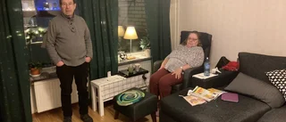 "Vi fryser", säger Ragne Holmström i Bodenbos lägenhet på Garnisonsgatan