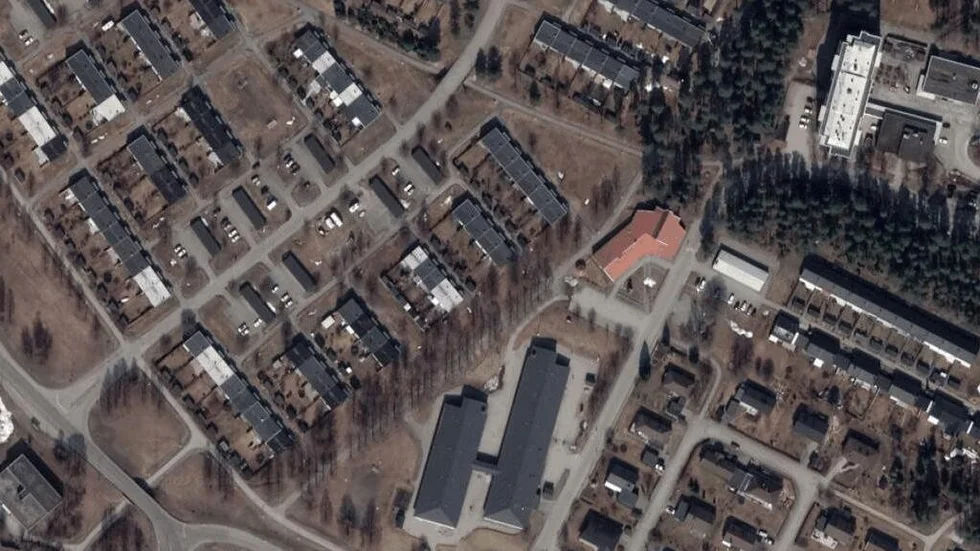 Området kring Basvägen 76