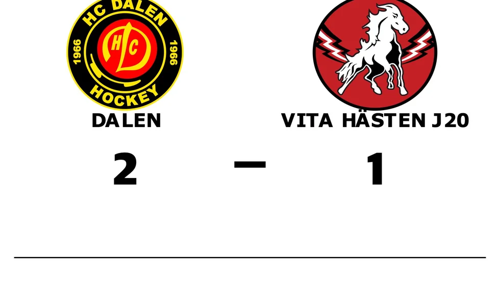 HC Dalen vann mot HC Vita Hästen