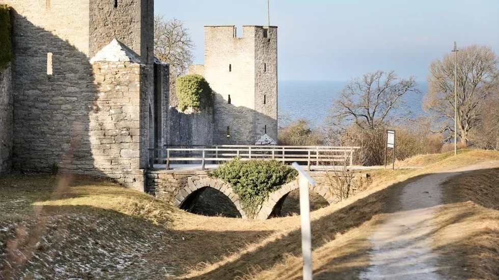 Visby ringmur, ringmuren, Visby innerstad, nordergravar, strandgärdet