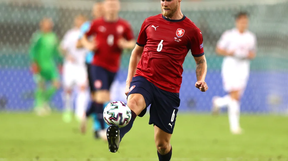 Tjeckiens Tomas Kalas under EM i fjol.