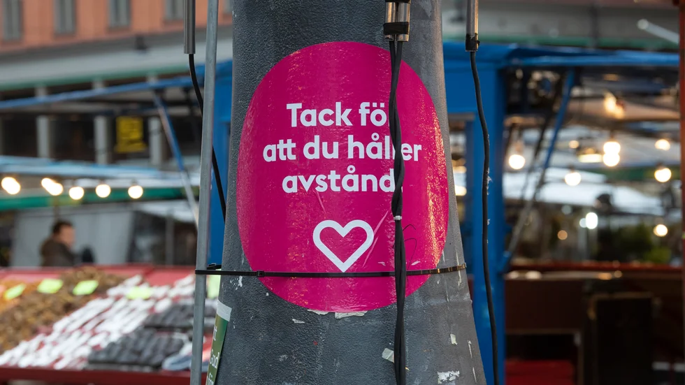 Smittspridningen väntas gå ner kraftigt. Men det finns risk för en ny variant. Arkivbild.