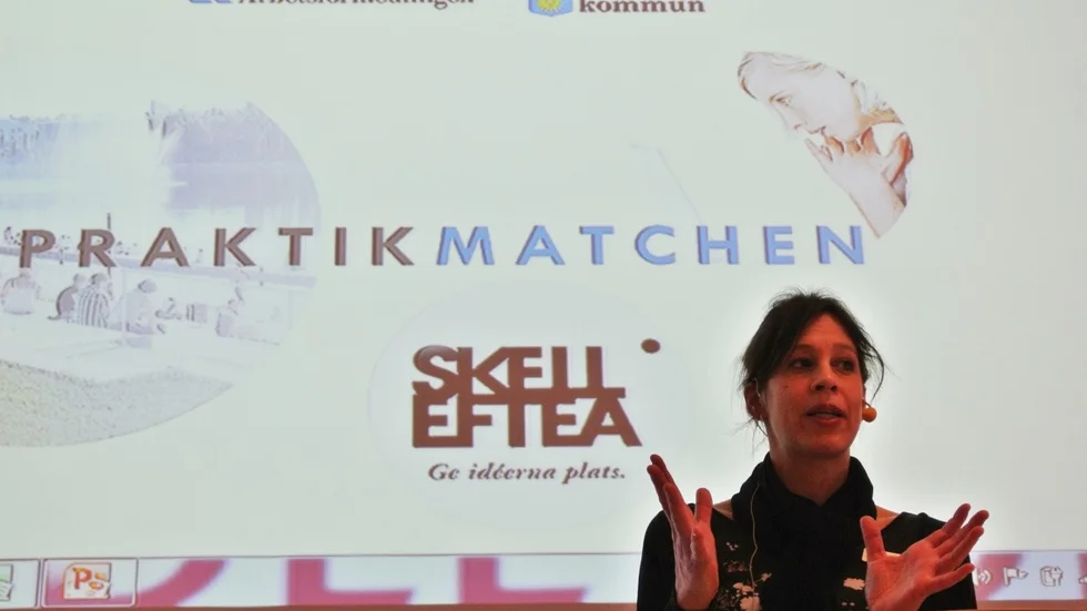 Maria Marklund, Arbetsförmedlingen. Foto: Susanne Lindberg