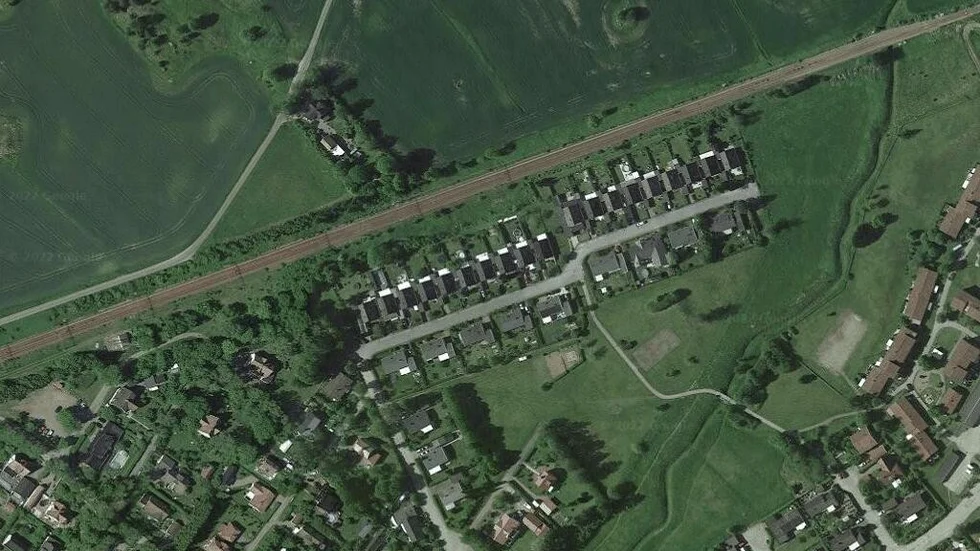 Området kring Rallarvägen 14