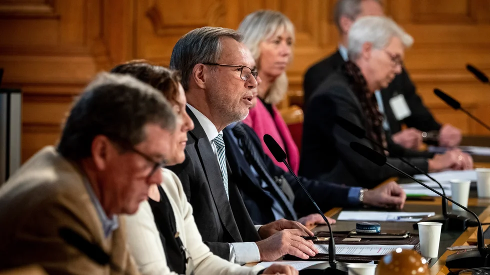 Transparency International varnar för en ökad risk för korruption i Sverige. Coronakommissionen, som inte har fått ta del av vissa av regeringens handlingar för att granska pandemihanteringen, är ett av exemplen. Arkivbild.