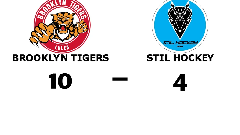 Brooklyn Tigers HF vann mot Stil Hockey