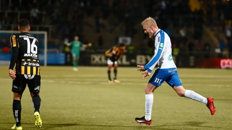 Kalle Holmberg och hans IFK Norrköping hoppas få guldjubla på Bravida arena i dag.
