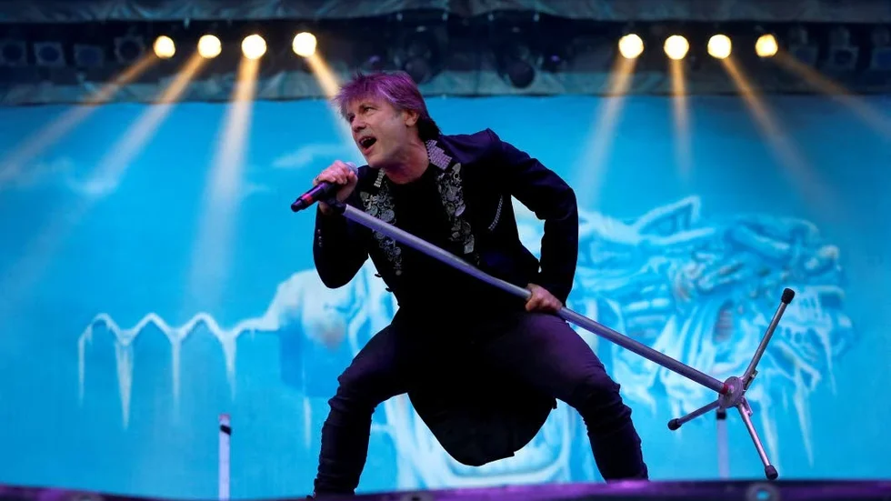 Iron Maiden lockade hårdrockare i åldern 13-85 till BRåvalla 2014.