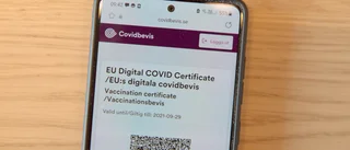 Få svar om vaccinpass skapar onödig orolighet