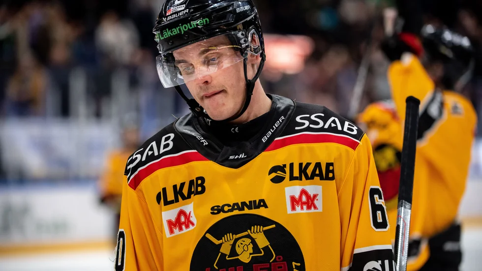 Julius Honka målskytt igen för Luleå, men det räckte inte till seger den här gången.